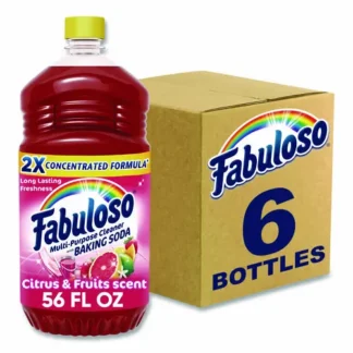 Fabuloso® Multi-Use Cleaner, Citrus Scent, 56 oz Bottle, 6/Carton
