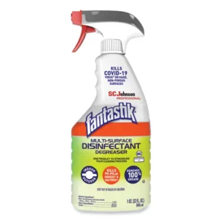 Fantastik® Multi-Surface Disinfectant Degreaser, Herbal, 32 oz Spray Bottle