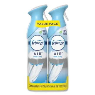 Febreze® AIR, Linen and Sky, 8.8 oz Aerosol Spray, 2/Pack