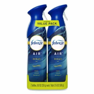 Febreze® AIR, Ocean Scent, 8.8 oz Aerosol Spray, 2 Pack
