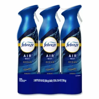 Febreze® AIR, Ocean Scent, 8.8 oz Aerosol Spray, 3/Pack