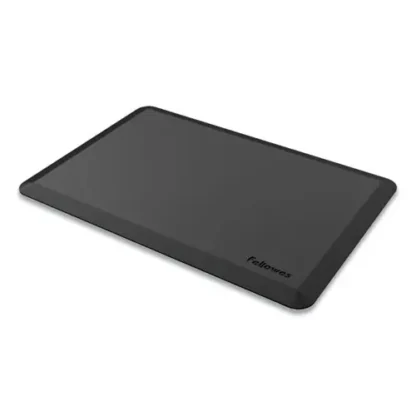 Fellowes® Anti-Fatigue Wellness Mat, 36" x 24", Rectangular, Beveled Edges, Black