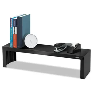 Fellowes® Designer Suites Shelf, Black Pearl, 30 lb Capacity, 26" x 7" x 6.75"