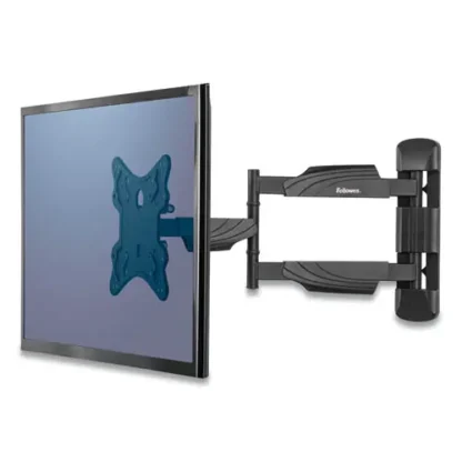 Fellowes® Full Motion TV Wall Mount, Black
