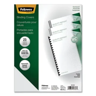 Fellowes® Futura™ Presentation Covers for Binding Systems