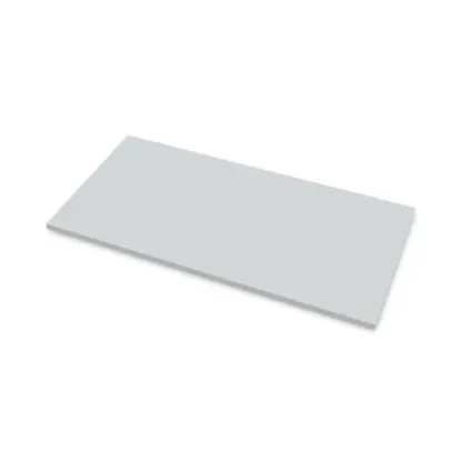 Fellowes® Levado Laminate Table Top, 48" x 24", Gray
