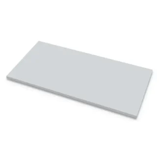 Fellowes® Levado Laminate Table Top, Gray, 72" x 30"