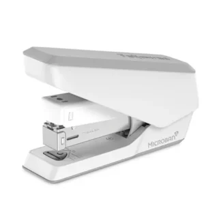 Fellowes® LX840 EasyPress Half Strip Stapler with Antimicrobial Protection, 25-Sheet Capacity, White