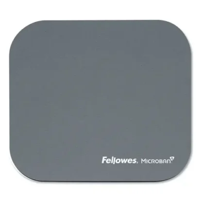 Fellowes® Mouse Pad with Microban Protection, Graphite