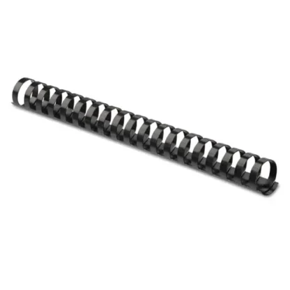 Fellowes® Plastic Comb Bindings, 1 1/2" Diameter, 340 Sheet Capacity, Black, 10/Pack