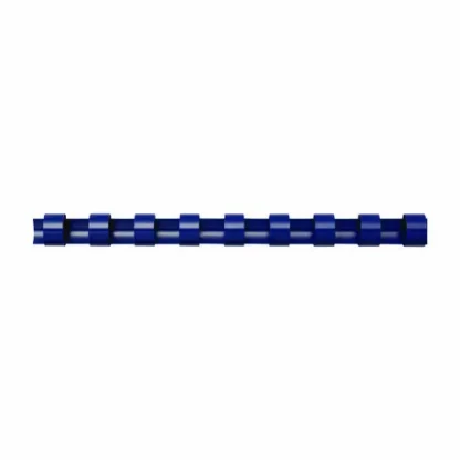 Fellowes® Plastic Comb Bindings, 3/4" Diameter, 150 Sheet Capacity, Navy, 100/Pack