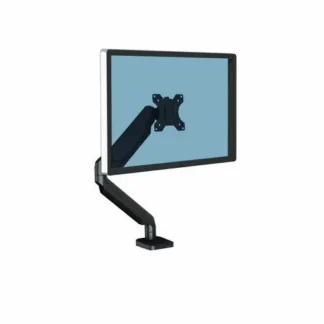 Fellowes® Platinum Series Single Monitor Arm, Black, Supports Up to 20 lb, Fits Monitors Up to 30"