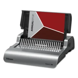 Fellowes® Quasar 500 Electric Comb Binding System, Metallic Gray