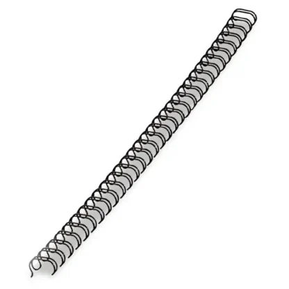 Fellowes® Wire Bindings, 1/2" Diameter, 100 Sheet Capacity, Black, 25/Pack