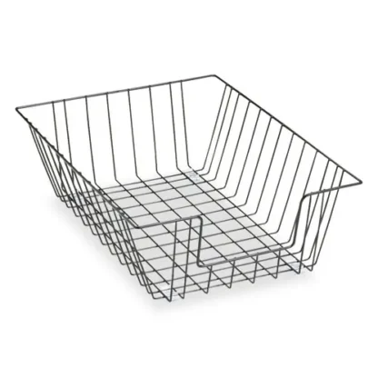 Fellowes® Wire Desk Tray Organizer, 1 Section, Legal Size, Black