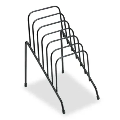 Fellowes® Wire Step File Jr., 6 Sections, Black