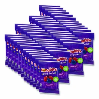 Ferrara® Funables Fruity Snacks, Mixed Berry, 2.5 oz Bag, 48/Carton
