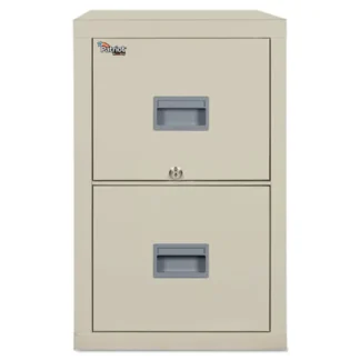 FireKing® Patriot by FireKing Insulated Fire File, 1-Hour Fire Protection, 2-Drawer, Parchment