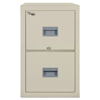 FireKing® Patriot by FireKing Insulated Fire File, 1-Hour Fire Protection, 2-Drawer, Parchment
