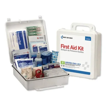 First Aid Only™ Bulk First Aid Kit for 50 People, 199 Pieces, Plastic Case