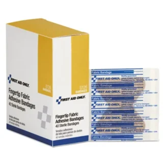 First Aid Only™ Fingertip Bandages, 1.88 x 2, 40/Box