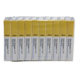 First Aid Only™ First-Aid Refill Fabric Adhesive Bandages, 1 x 3, 160/Pack