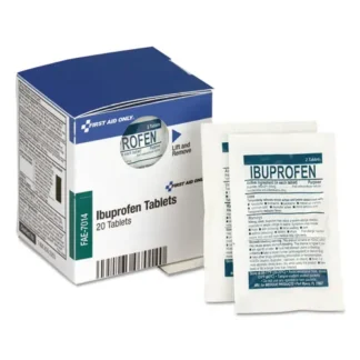 First Aid Only™ Over the Counter Pain Relief Medication for First Aid Cabinet, 20 Count