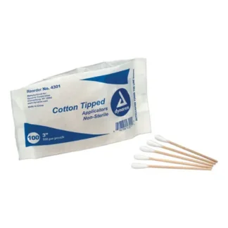 First Aid Only™ Refill for SmartCompliance Business Cabinet, Cotton-Tipped Applicators, 3", 100/Bag
