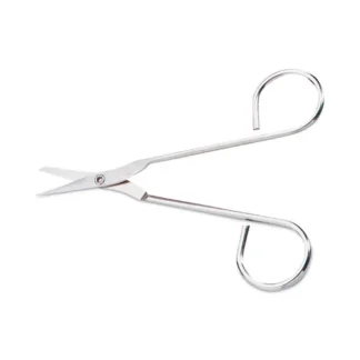 First Aid Only™ Scissors, 4.5" Long, Straight Nickel Handle