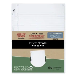 Five Star® Reinforced Filler Paper Plus Study App