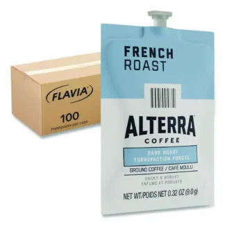 FLAVIA® Alterra French Roast Coffee Freshpack, 100/Carton