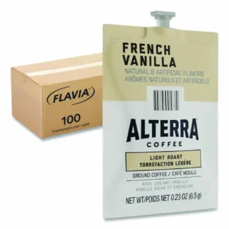 FLAVIA® Alterra French Vanilla Coffee Freshpack, 100/Carton