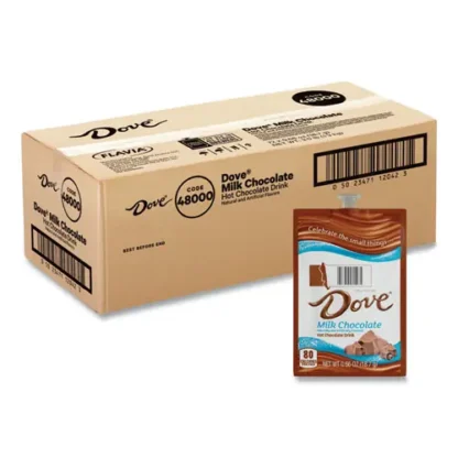 FLAVIA® Dove Hot Chocolate Freshpack, Milk Chocolate, 72/Carton