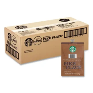 FLAVIA® Starbucks Pike Place Roast Coffee Freshpack, 76/Carton