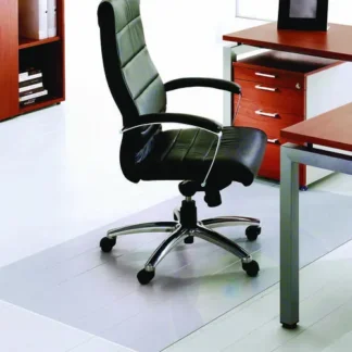 Floortex® Cleartex Ultimat XXL Polycarbonate Chair Mat for Hard Floors, Clear, 60" x 60"