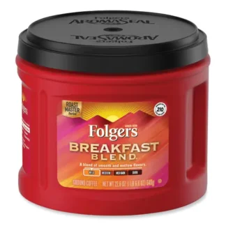 Folgers® Breakfast Blend Ground Coffee, 22.6 oz Canister