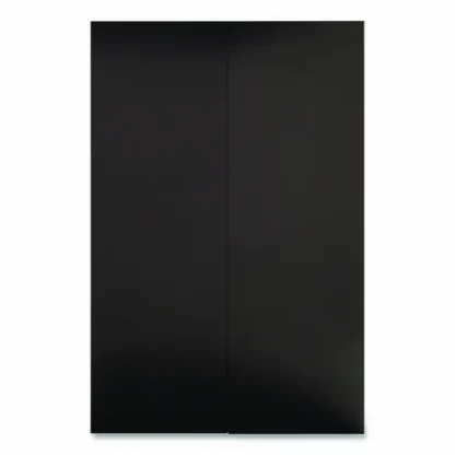 Fome-Cor® Pro Premium Foam Display Board, CFC-Free Polystyrene, Black Surface and Core, 12/Carton