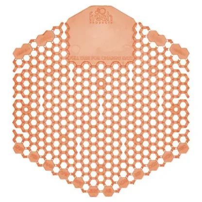 Fresh Products Wave 3D Urinal Deodorizer Screen, Mango Scent, Orange, 10/Box