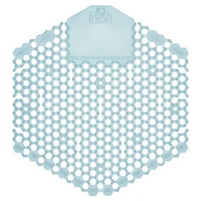 Fresh Products Wave 3D Urinal Deodorizer Screen, Ocean Mist Scent, Blue