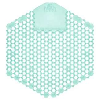 Fresh Products Wave 3D Urinal Deodorizer Screen, Ocean Mist Scent, Blue, 10 Screens/Box