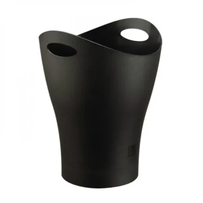 Garbino 10 Qt. Vanity Basket, Black Matte
