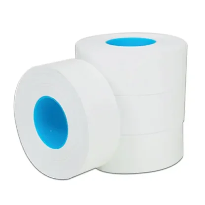 Garvey® One-Line Pricemarker Labels Bulk Pack, White, 0.44 x 0.81 in, 1,200 Labels per Roll, 16 Rolls per Box