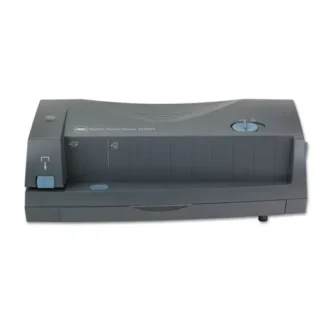 GBC® 24-Sheet 3230 Electric Two- to Three-Hole Adjustable Punch, 9/32" Holes, Gray