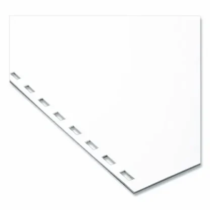 GBC® CombBind Pre-Punched Paper, 19-Hole, 92 Bright, 20 lb Bond, 8.5" x 11", 500 Sheets