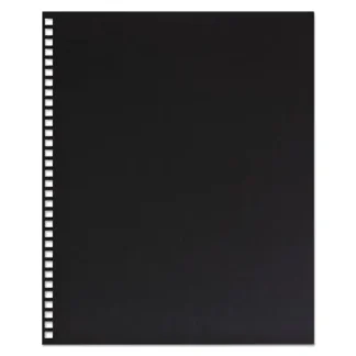 GBC® ProClick Pre-Punched Presentation Covers, Black, 11" x 8.5", 25/Pack