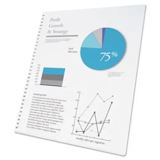 GBC® ProClick Presentation Paper, 96 Bright, 32-Hole, 24 lb Bond, 8.5" x 11", White, 250 Sheets