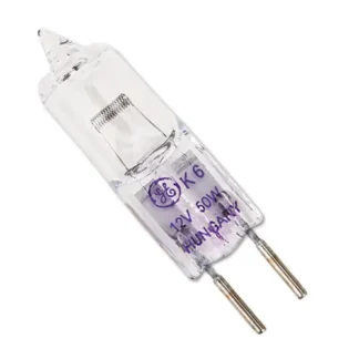 GE Halogen Bulb, T3, 50 W, Clear