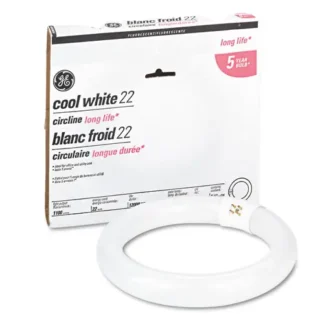 GE T9 Circline Garage and Basement Fluorescent Bulb, 22 W, Cool White