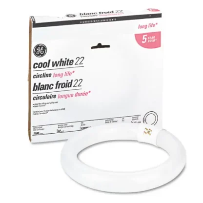 GE T9 Circline Garage and Basement Fluorescent Bulb, 22 W, Cool White