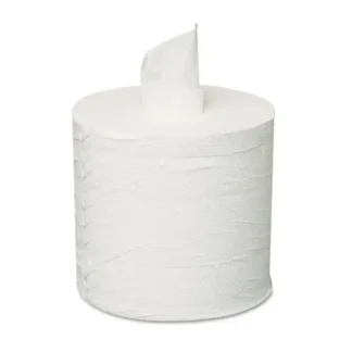 GEN Centerpull Towels, 2-Ply, 7.3" x 500 ft, White, 600 Towels/Roll, 6 Rolls/Carton